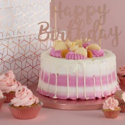 14" (35cm) 12mm Rose Gold Cake Drum