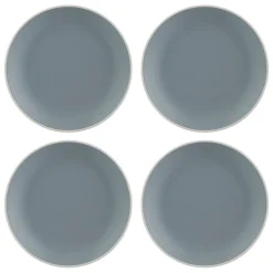Classic Collection Set 4 Grey Dinner Plates