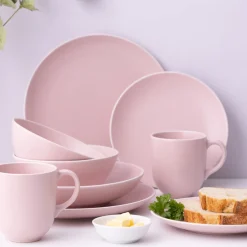 Classic Collection Set 4 Pink Dinner Plates