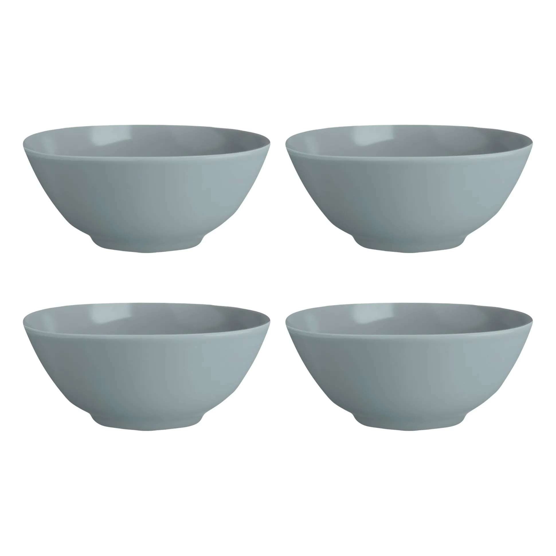 Classic Collection Set Of 4 Grey Bowls