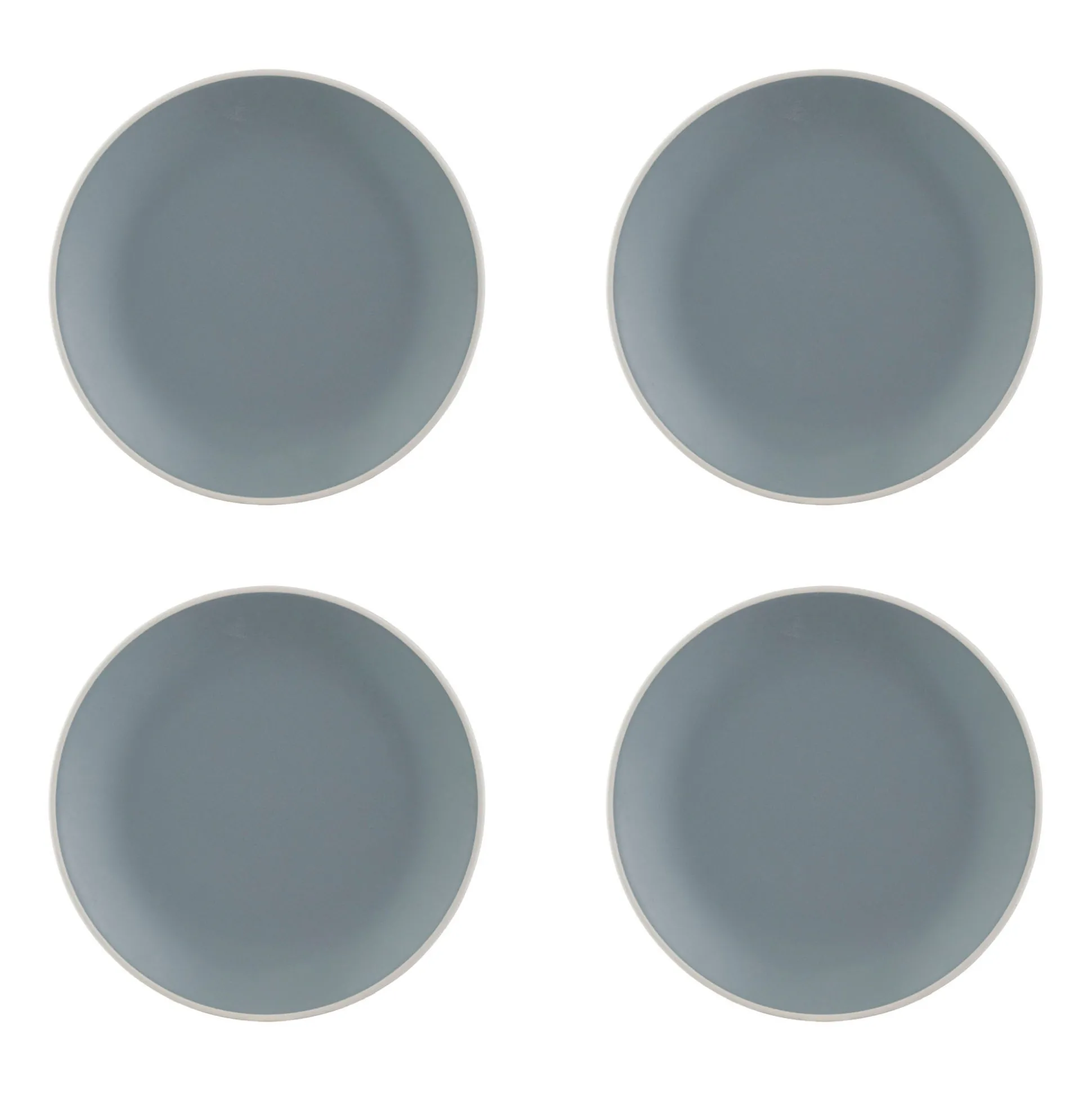 Classic Collection Set Of 4 Grey Side Plates