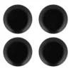 Classic Collection Set Of 4 Black Side Plates