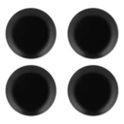 Classic Collection Set Of 4 Black Side Plates