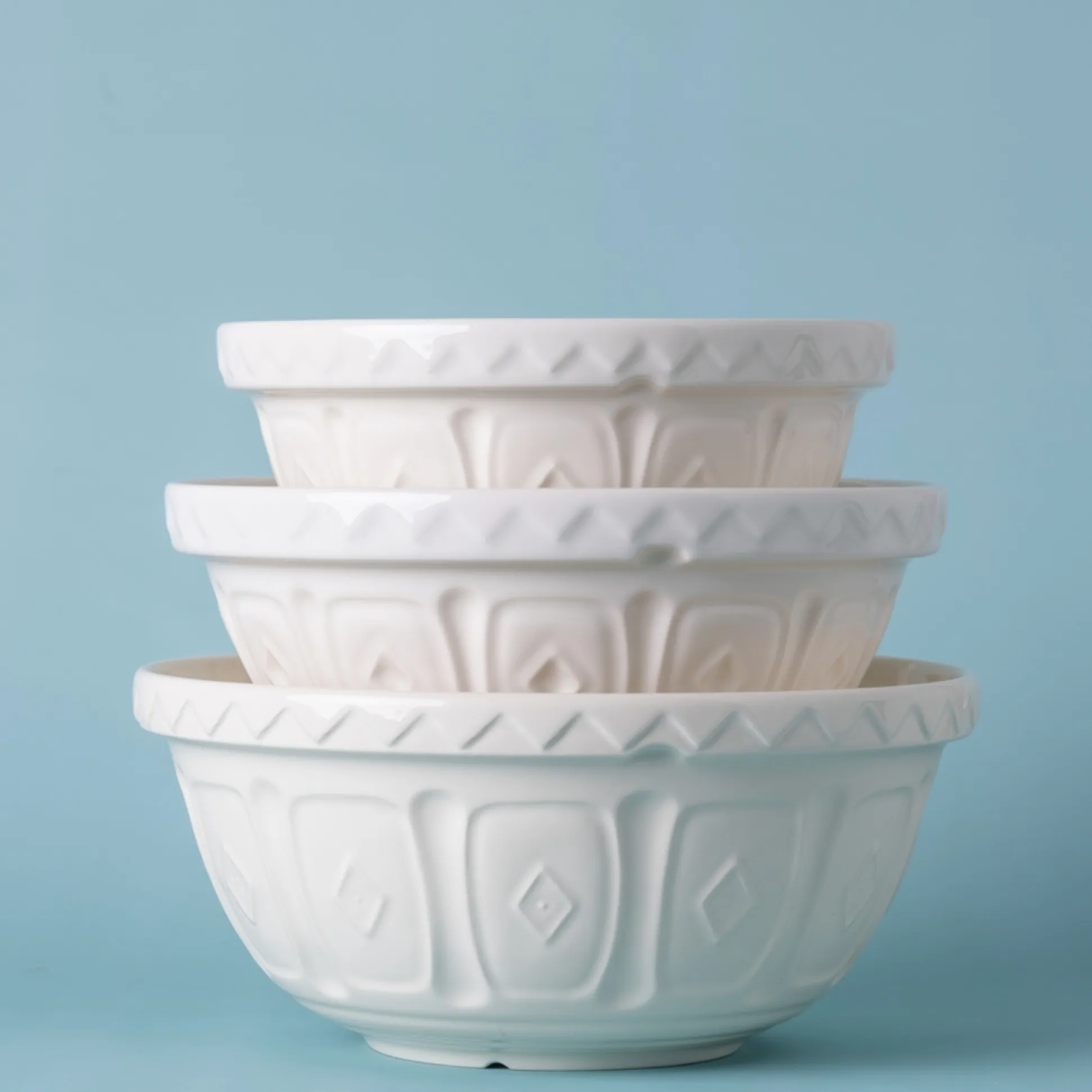 Colour Mix S24 Cream Mixing Bowl 24cm
