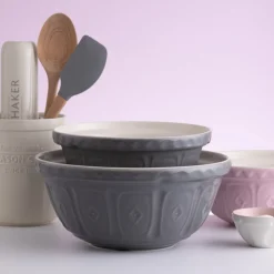 Colour Mix S12 Grey Mixing Bowl 29cm