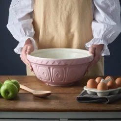 Colour Mix S12 Powder Pink Mixing Bowl 29cm