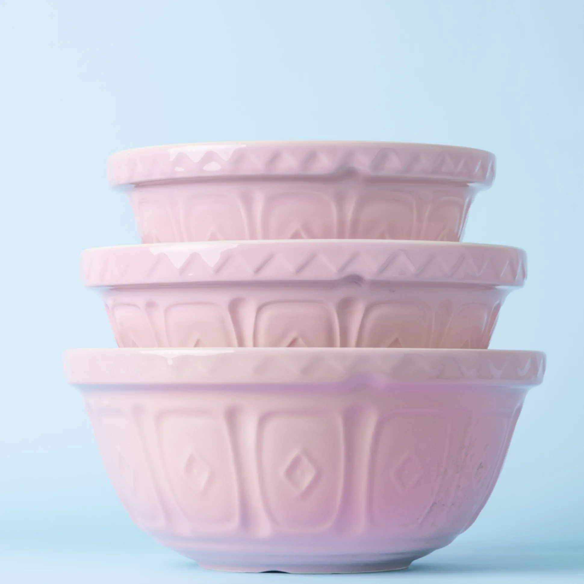 Colour Mix S12 Powder Pink Mixing Bowl 29cm