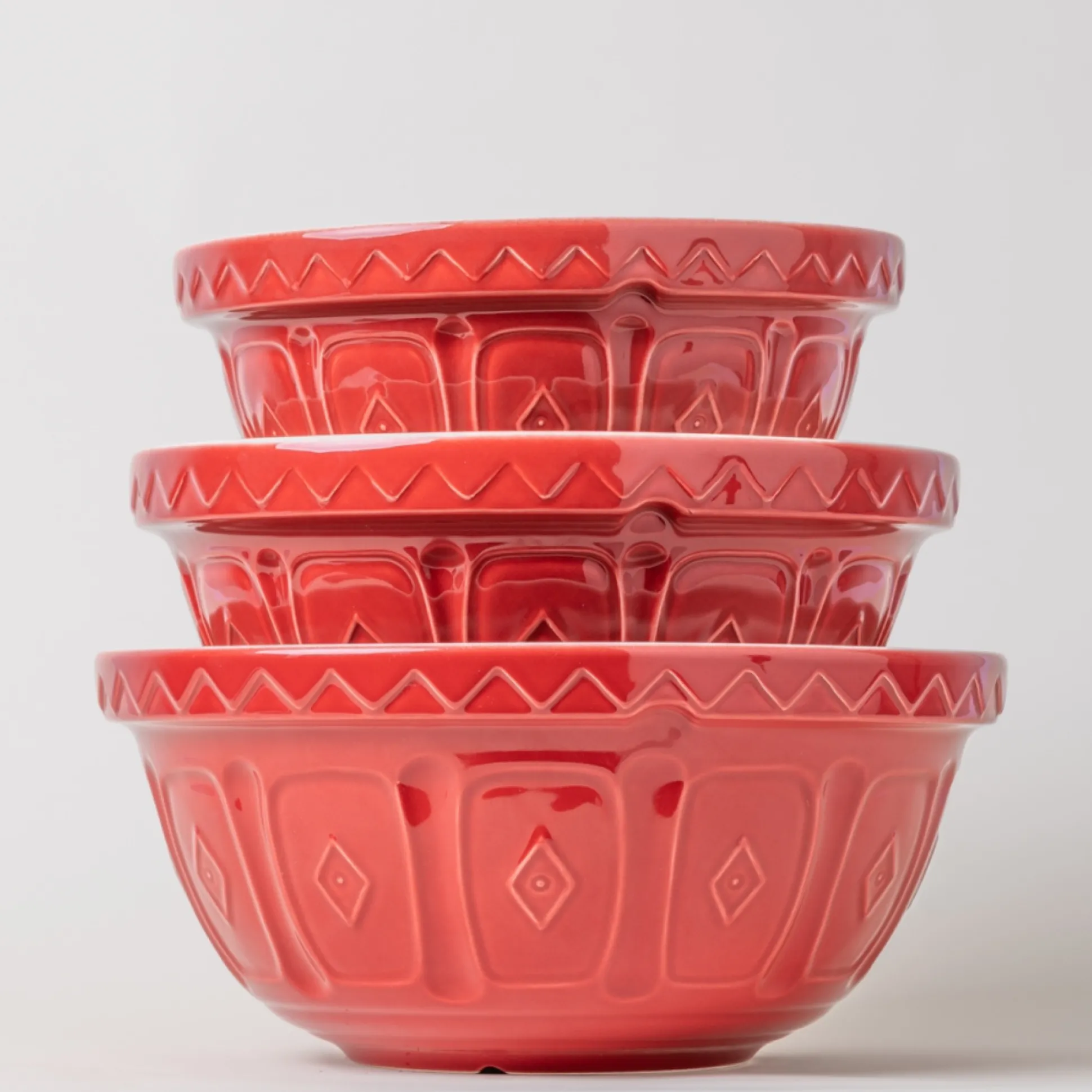 Colour Mix S18 Red Mixing Bowl 26cm