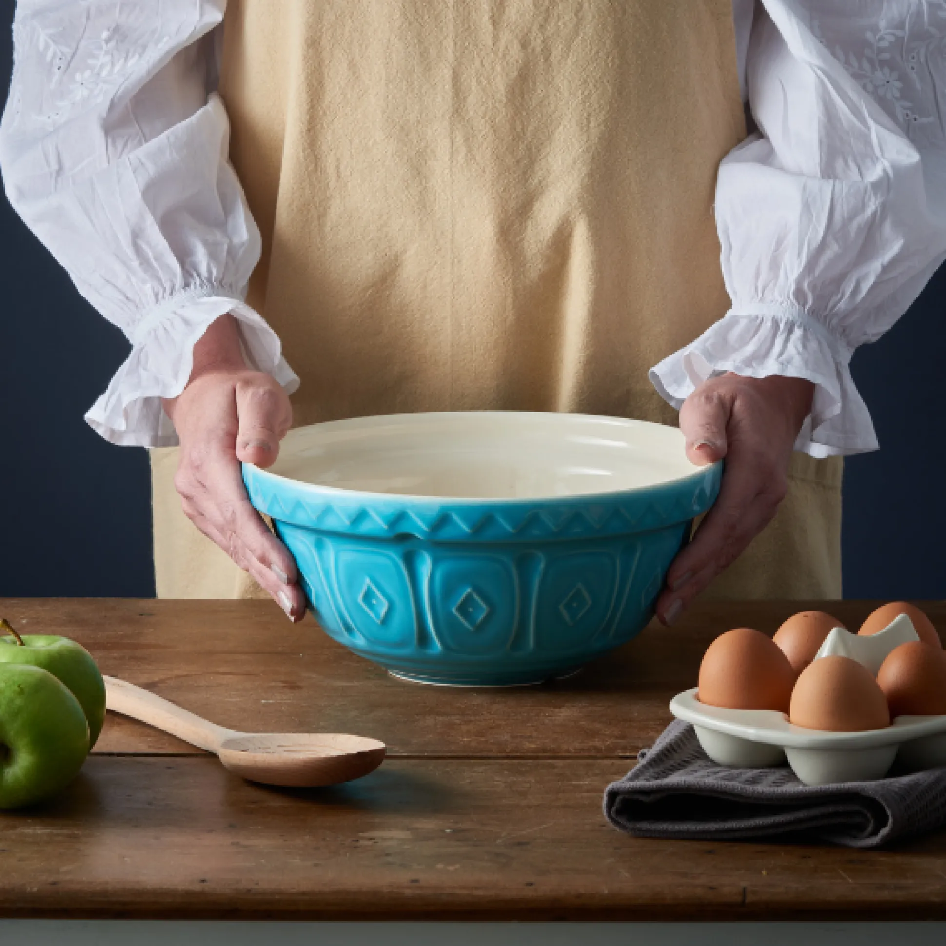 Colour Mix S24 Turquoise Mixing Bowl 24cm