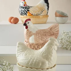Cream Hen Nest