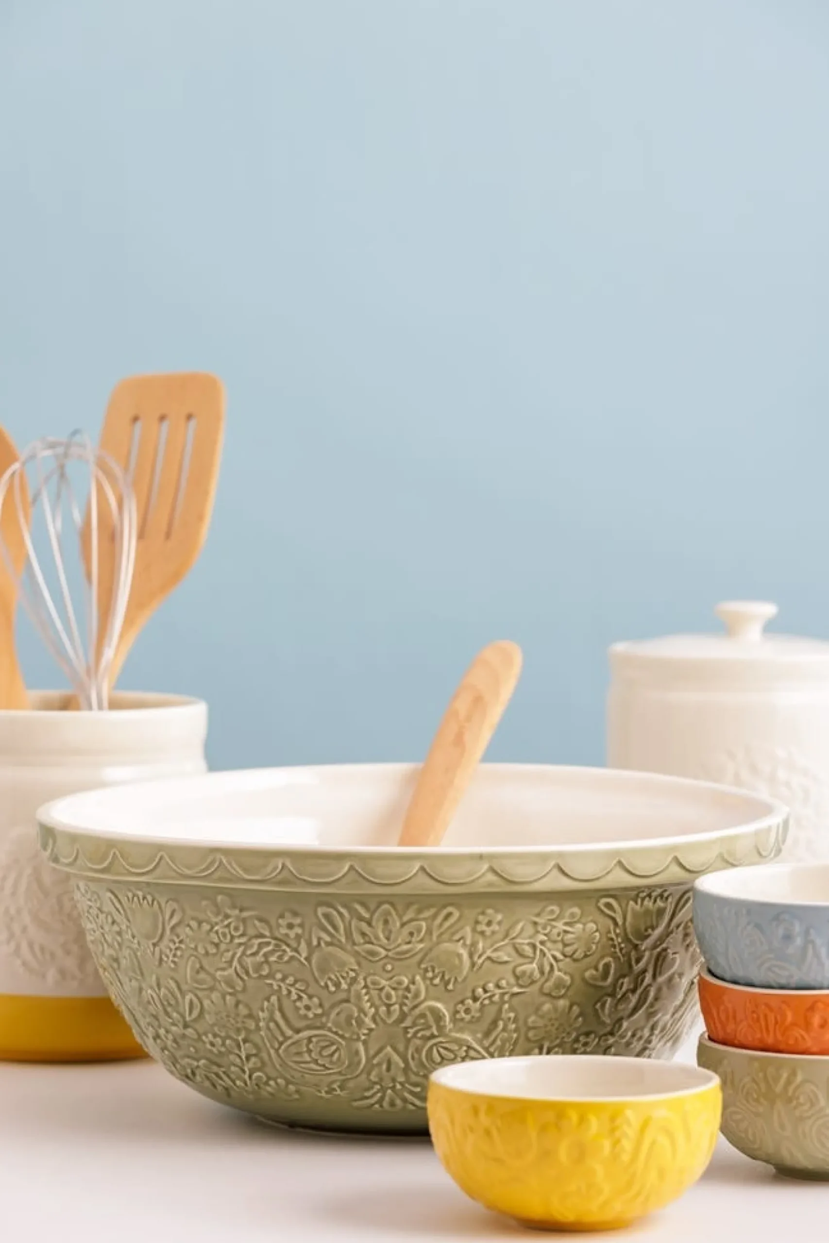 Home To Roost S12 Green Mixing Bowl 29cm