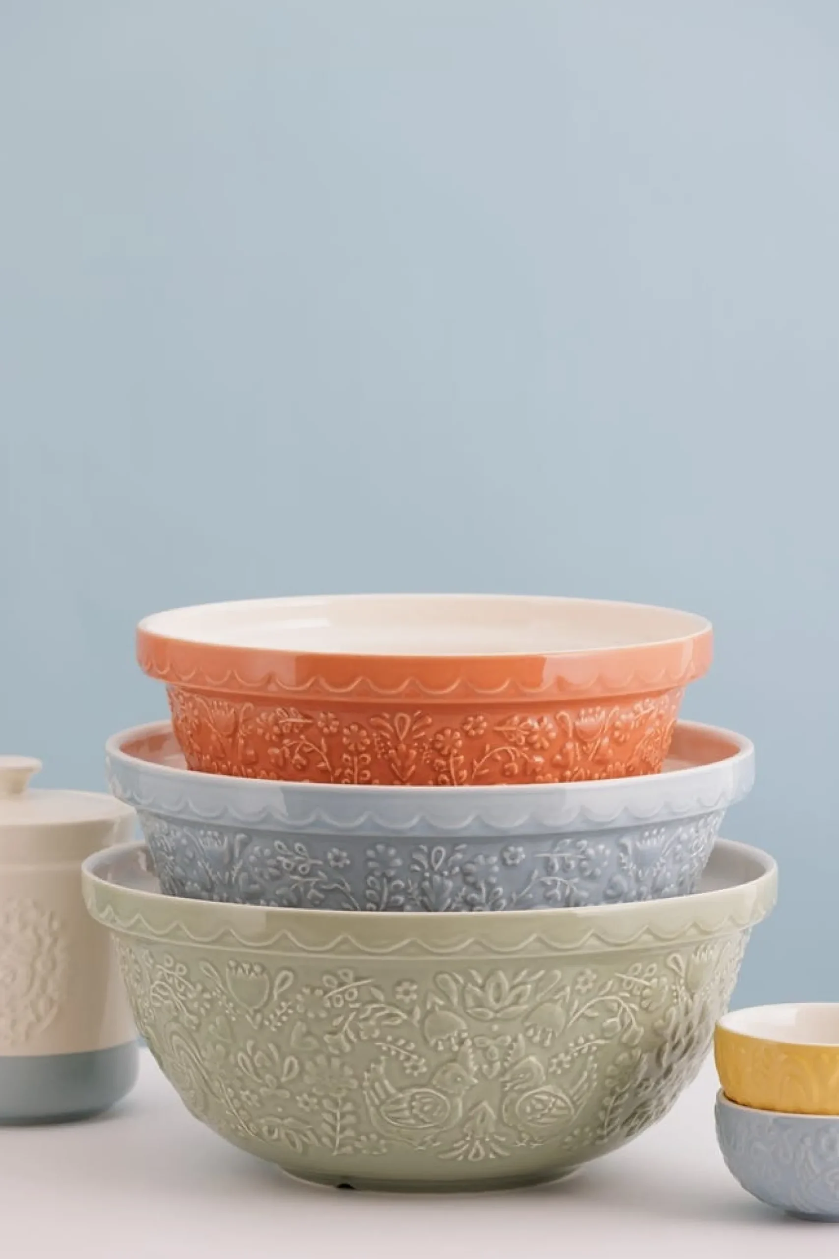 Home To Roost S24 Orange Mixing Bowl 24cm