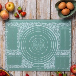 In The Forest Glass Pastry Board 45x35cm