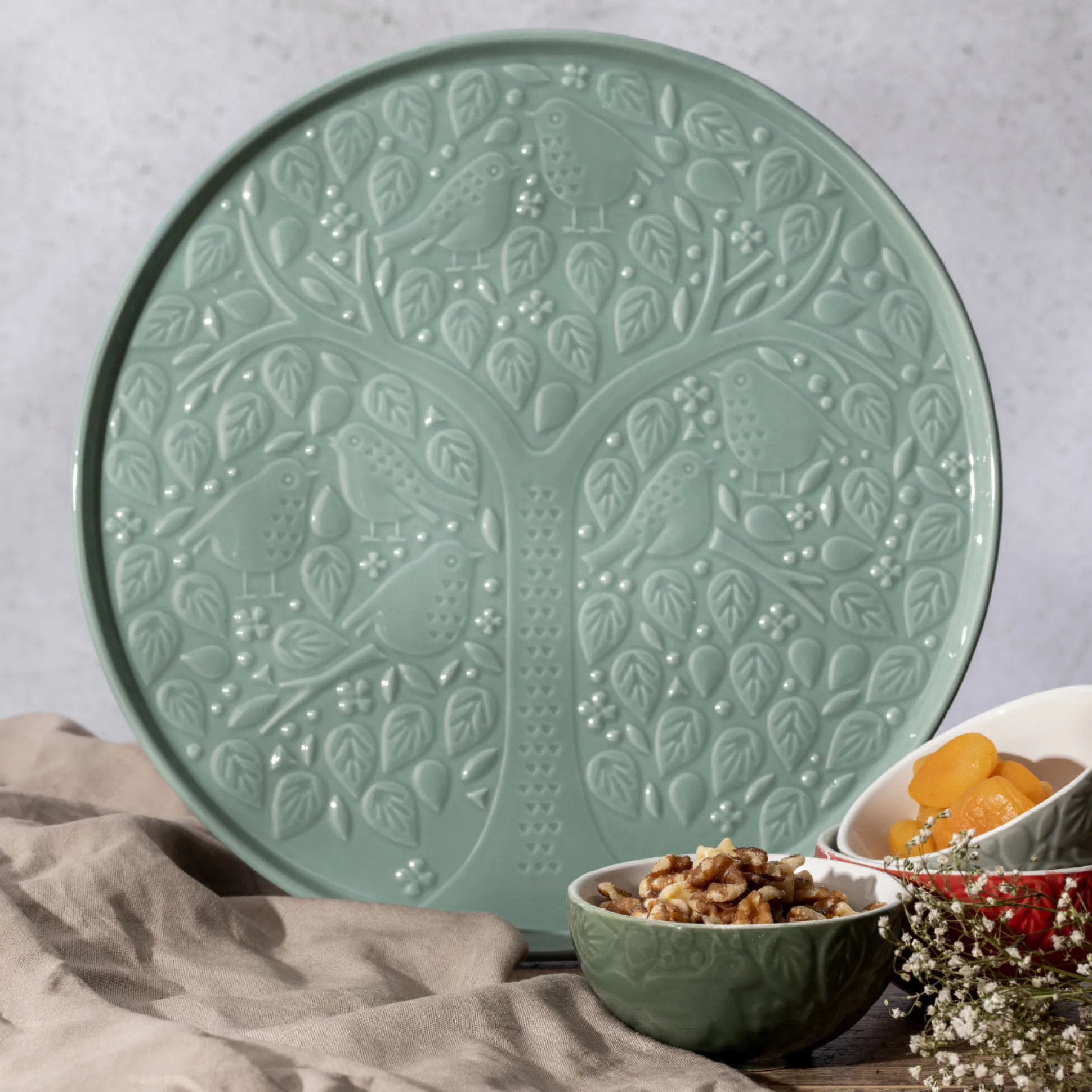 In The Forest Round Platter 30cm