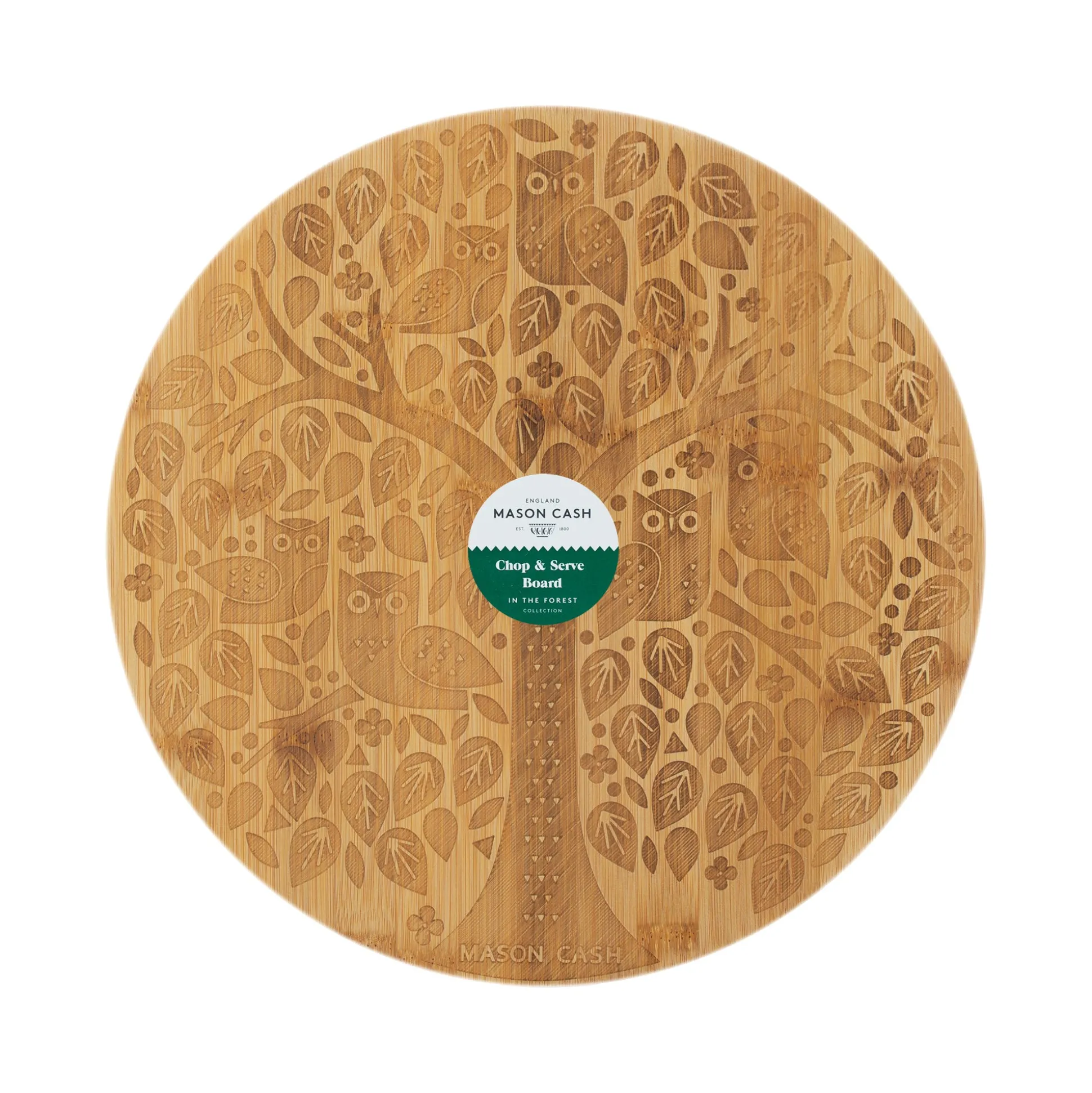 In The Forest Round Serving Board