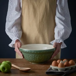In The Forest S18 Green Owl Mixing Bowl 26cm