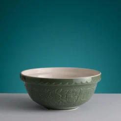 In The Forest S18 Green Owl Mixing Bowl 26cm