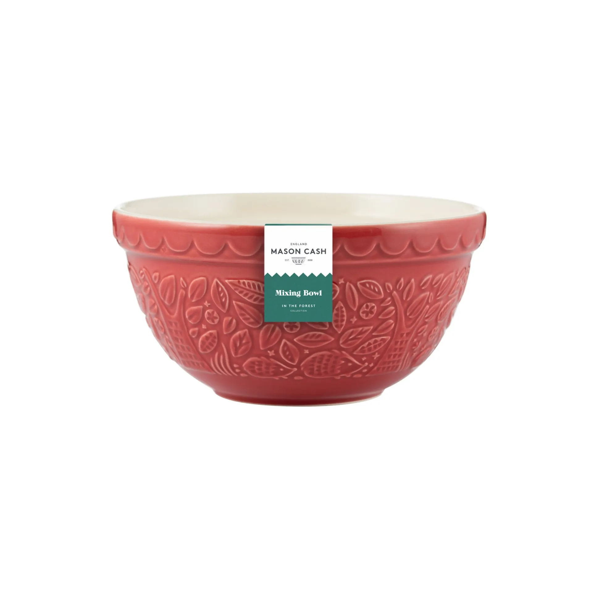 In The Forest S30 Red H/Hog Mixing Bowl 21cm
