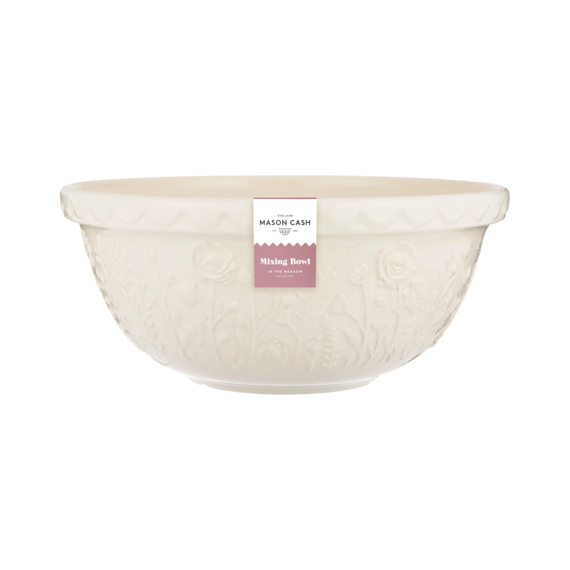 In The Meadow S12 Cream Rose Mixing Bowl 29cm