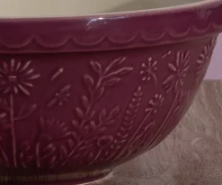 In The Meadow S18 Daisy Purple Mix Bowl 26cm