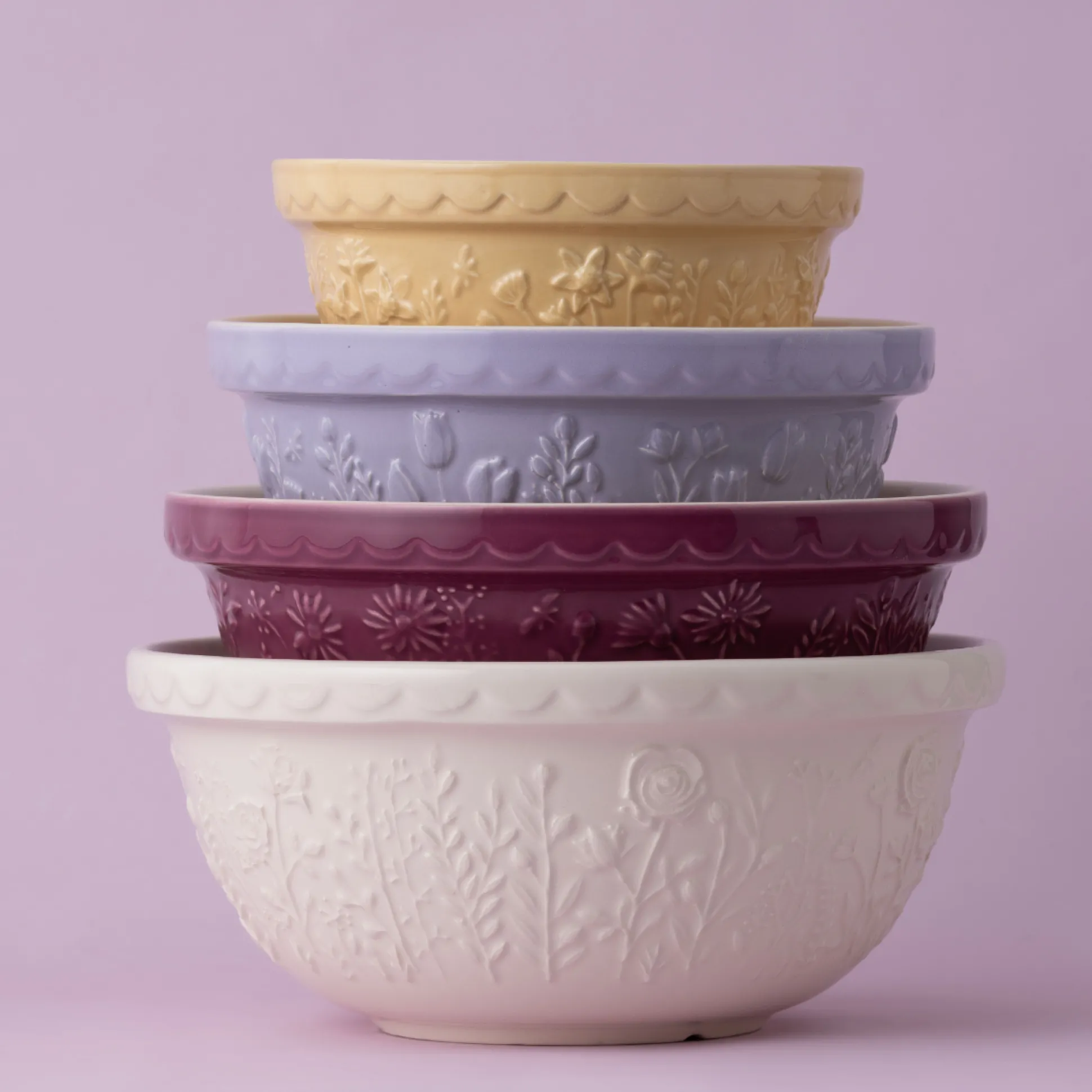In The Meadow S24 Tulip Lilac Mix Bowl 24cm