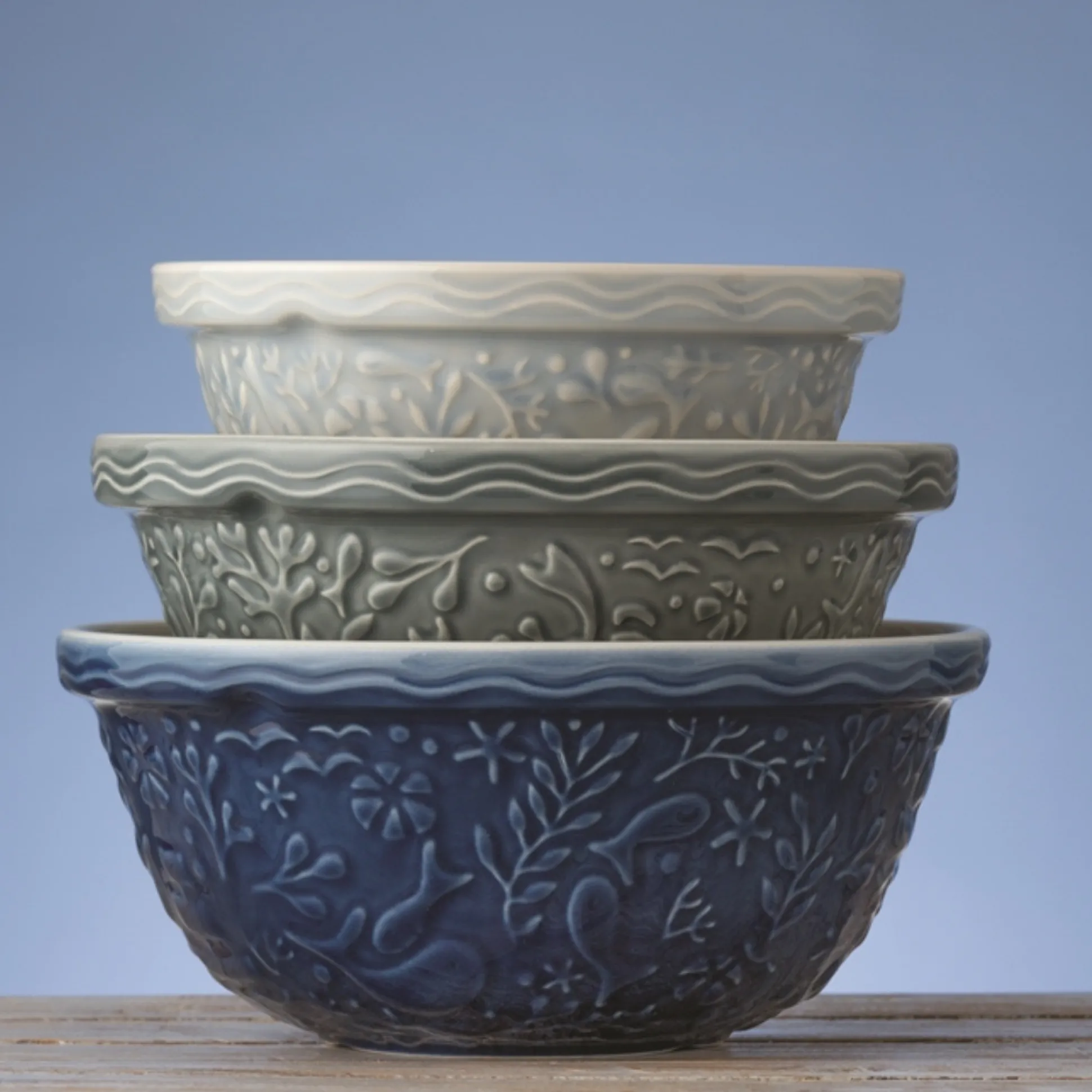 Nautical S24 Blue Turtle Mixing Bowl 24cm