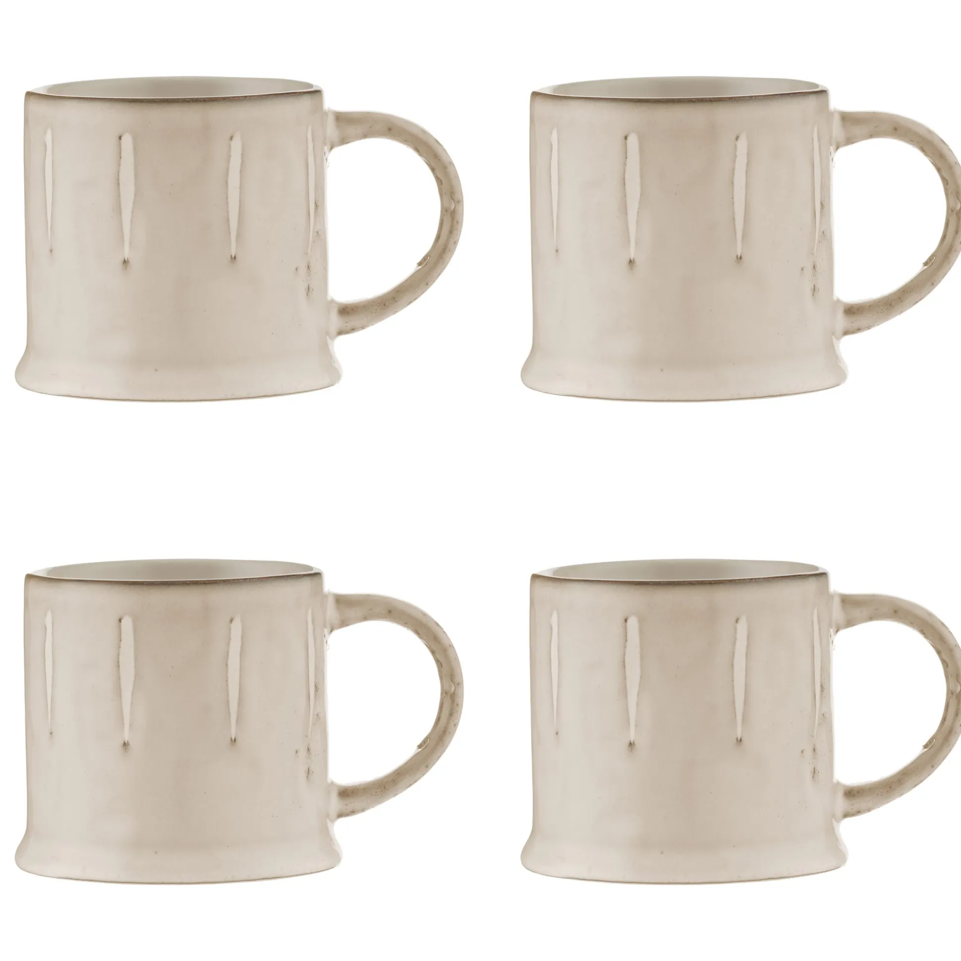 Originals Reactive Set Of 4 Cream Mugs 400ml
