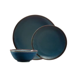 Reactive Blue 12 Piece Dinner Set M/O