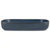 Reactive Blue Rectangle Dish 31x21x6cm