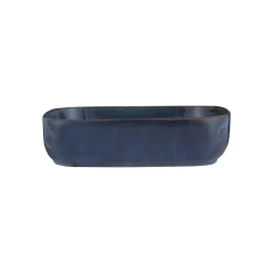 Reactive Blue Square Dish 24x24x5.5cm