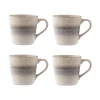 Reactive Fade Set Of 4 Mugs Cream