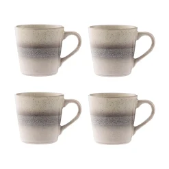 Reactive Fade Set Of 4 Mugs Cream