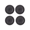 Reactive Linear Black Set Of 4 Side Plates