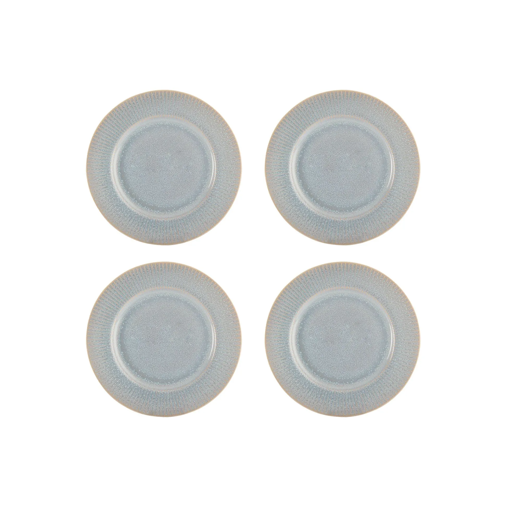 Reactive Linear Grey Set 4 Side Plates