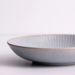 Reactive Linear Grey Set Of 4 Pasta Bowls