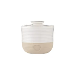 Rustic Charm Storage Jar 12x12.7cm