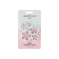 Set Of 4 Petal Flower Cutters