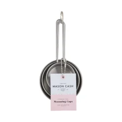 Set Of 3 Stainless Steel Measuring Cups