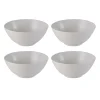 William Mason Set 4 White Soup/Cereal Bowls