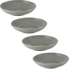 William Mason Set Of 4 Grey Pasta Bowls