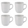 William Mason Set Of 4 White Mugs 400ml
