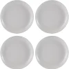 William Mason Set Of 4 White Dinner Plates